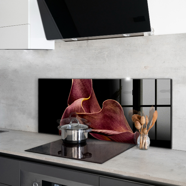 Stänkskydd kök Elegant delikat blad