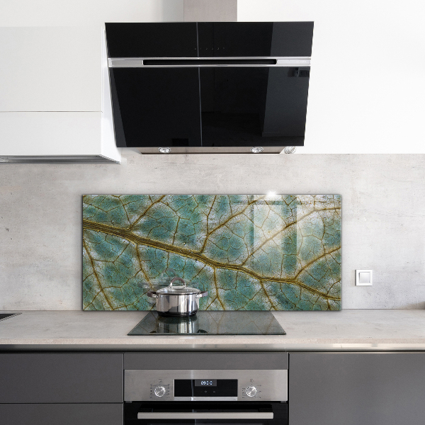 Stänkskydd kök Blad textur