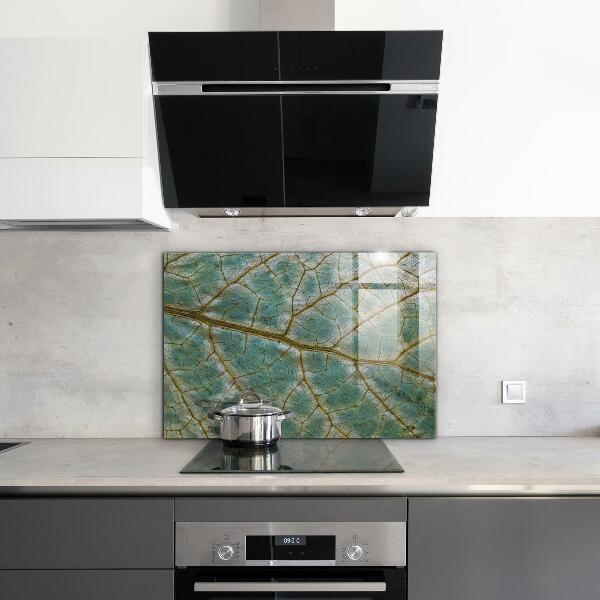 Stänkskydd kök Blad textur