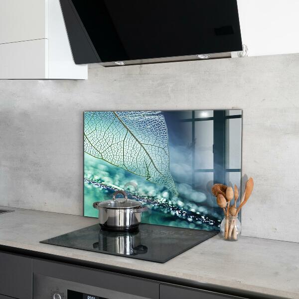 Stänkskydd kök Delikat bladstruktur