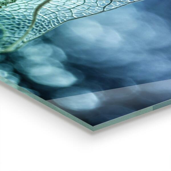 Stänkskydd kök Delikat bladstruktur