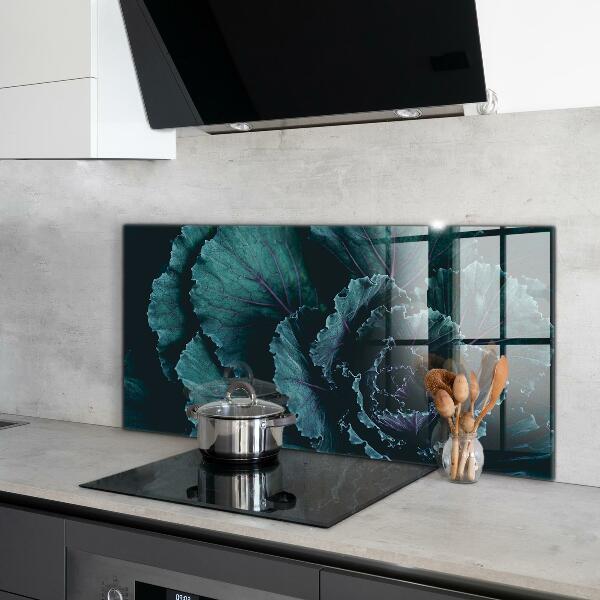 Stänkskydd kök Kålblad Mörkgröna