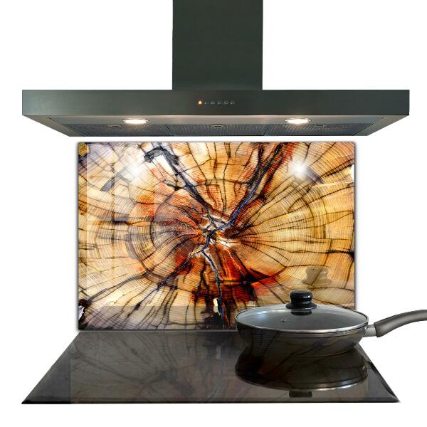 Stänkskydd kök Naturliga träkorn