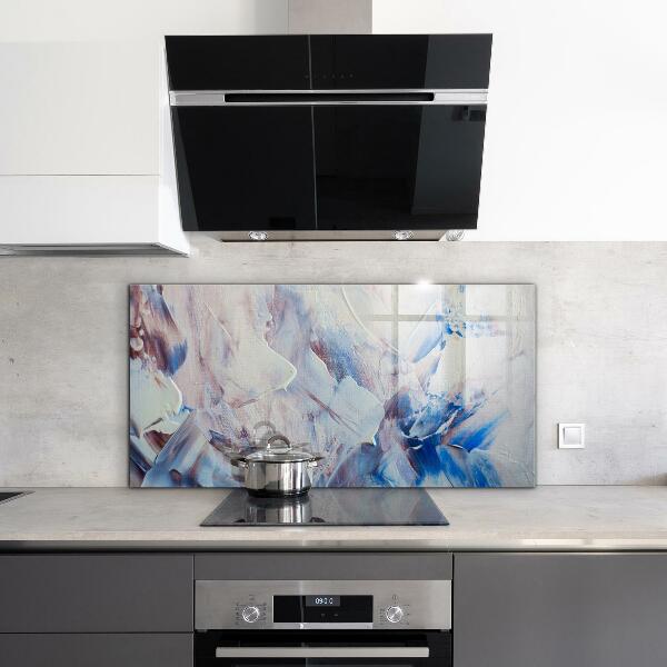 Stänkskydd kök Textur färg abstraktion