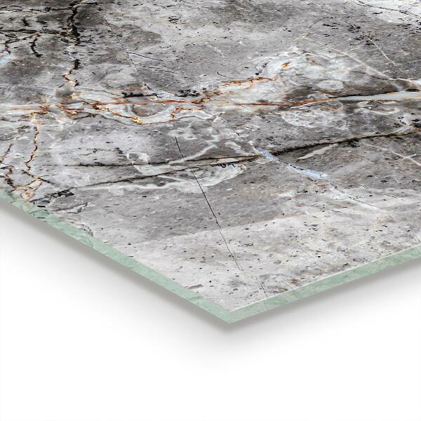 Stänkskydd kök Grå granit marmorsten