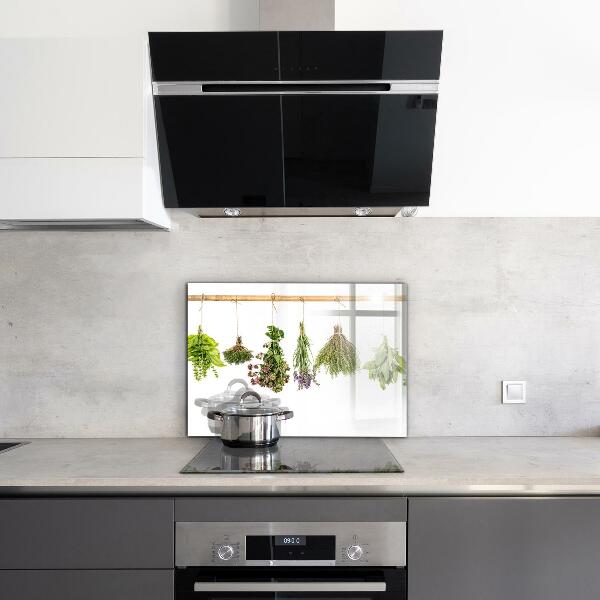 Stänkskydd kök Torkade örter Naturens kraft