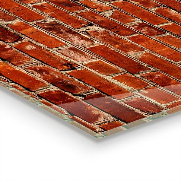 Stänkskydd kök Naturlig tegelvägg