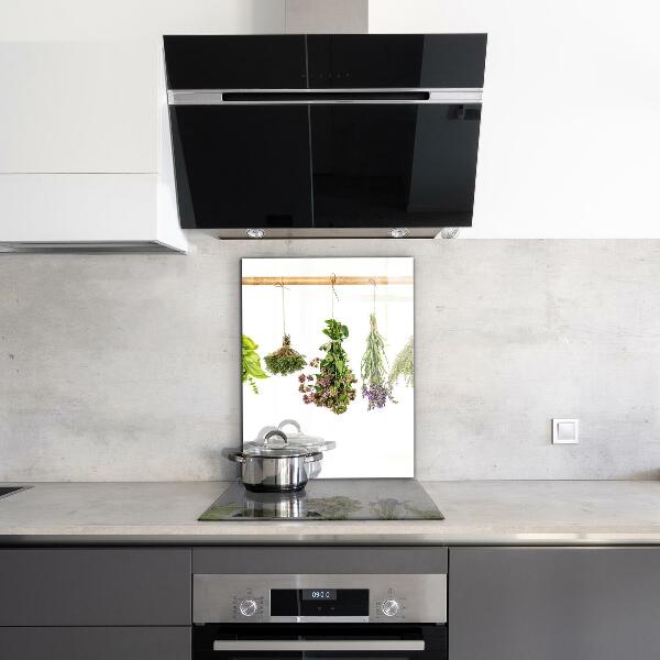 Stänkskydd kök Torkade örter Hälsosam kost