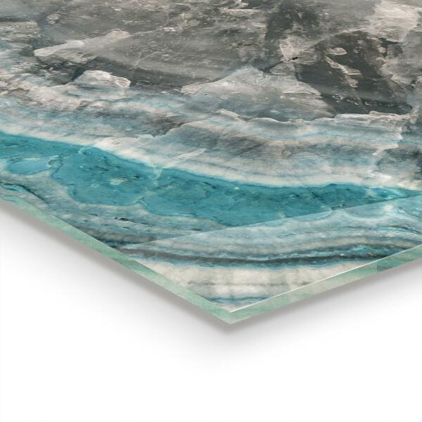 Stänkskydd kök Abstrakt färg virvelmönster