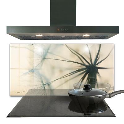 Stänkskydd kök Vacker delikat maskros