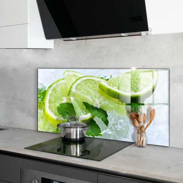 Stänkskydd kök Citrus uppfriskande limefrukter