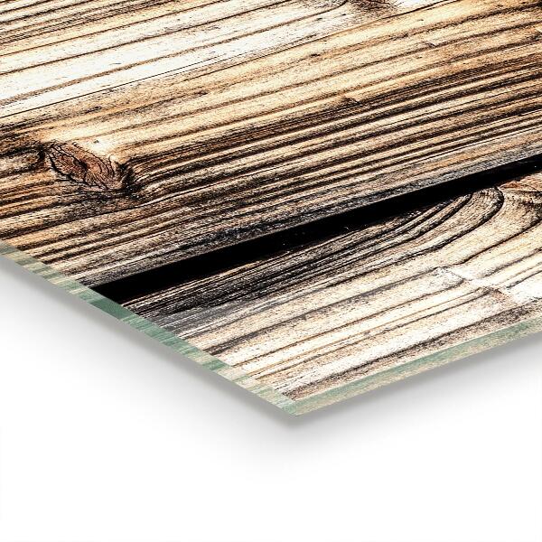 Stänkskydd kök Gammal ekträ