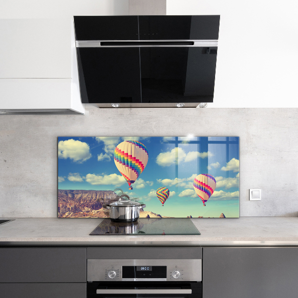 Stänkskydd kök Cappadocia ballonger Türkiye