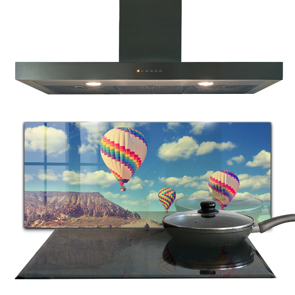 Stänkskydd kök Cappadocia ballonger Türkiye