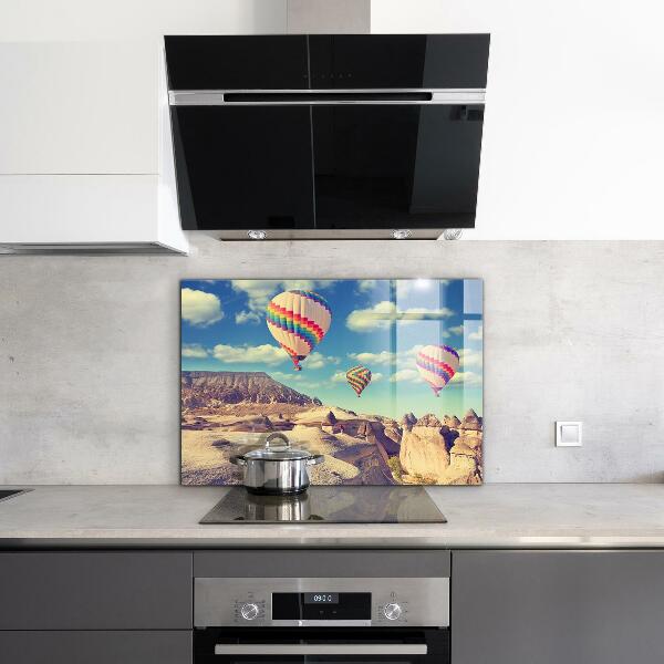 Stänkskydd kök Cappadocia ballonger Türkiye