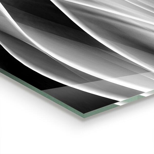 Stänkskydd kök Vågor Abstraktion