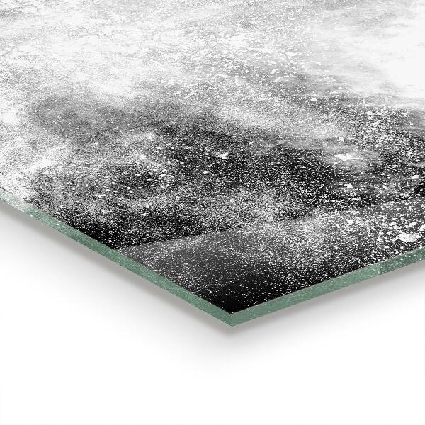 Stänkskydd kök Pulverexplosion Abstraktion