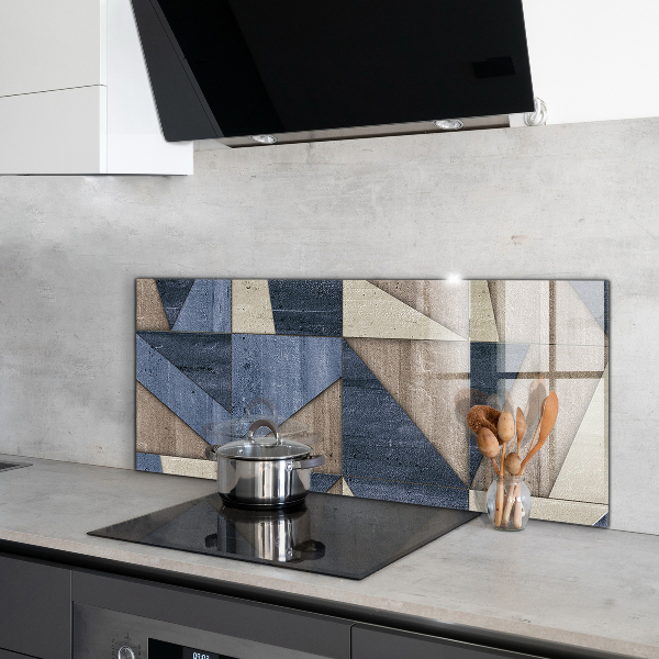 Stänkskydd kök Geometrisk abstraktion