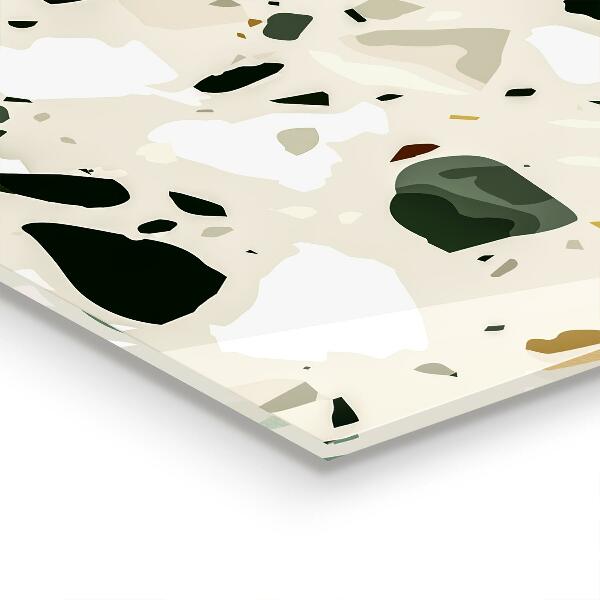 Stänkskydd kök Terrazzo natursten