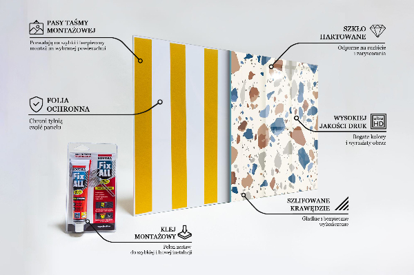 Stänkskydd kök Terrazzo Terrazzo sten