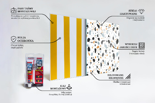 Stänkskydd kök Terrazzo Terazzo sten