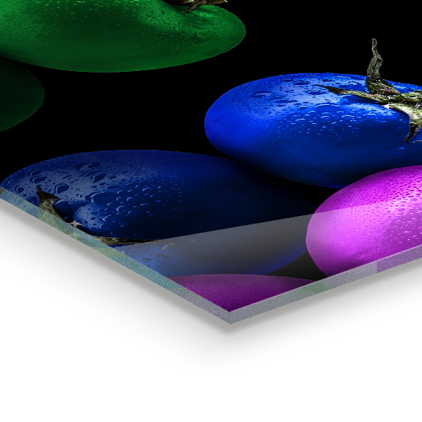 Stänkskydd kök Färgglada saftiga tomater