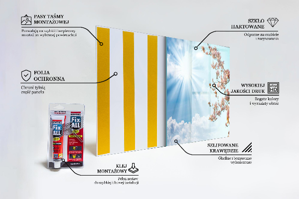 Stänkskydd kök Blommande Magnolia