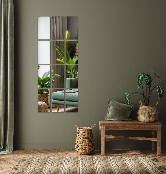 Spegelplattor 6 st 30x16 cm