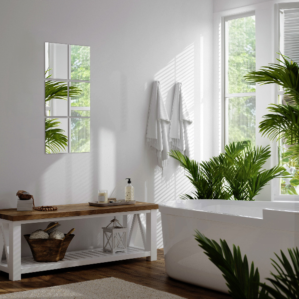 Spegelplattor 6 st 30x16 cm