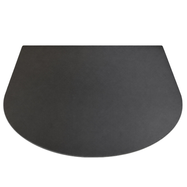 Halvovalt grillunderlägg grill 80x90 cm