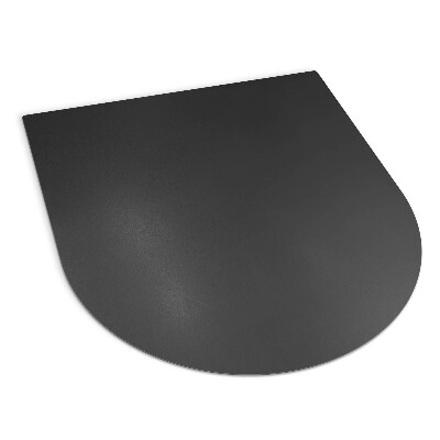 Golvskydd för braskamin i storleken 80 x 70 cm