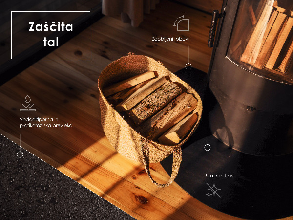 Halvovalda golvskydd till eldstäder 80x90 cm