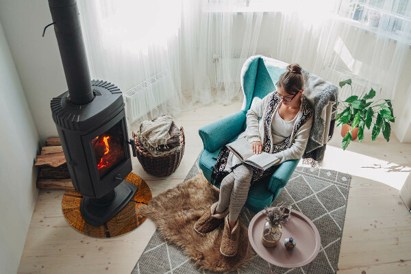 Runda golvskydd till eldstäder Trädårringar i tvärsnitt