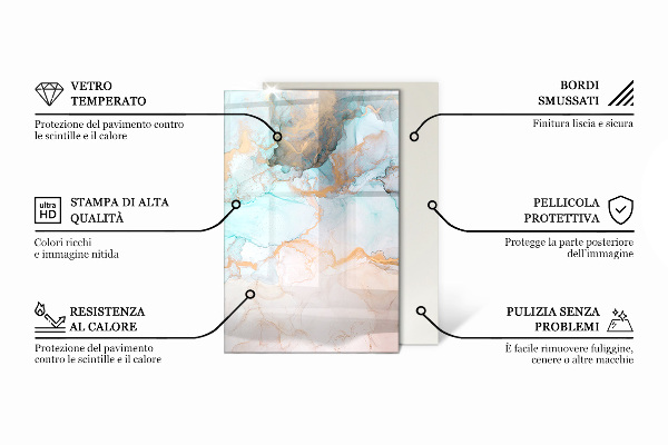 Rektangulär glasskiva under braskamin Sliten träplanka